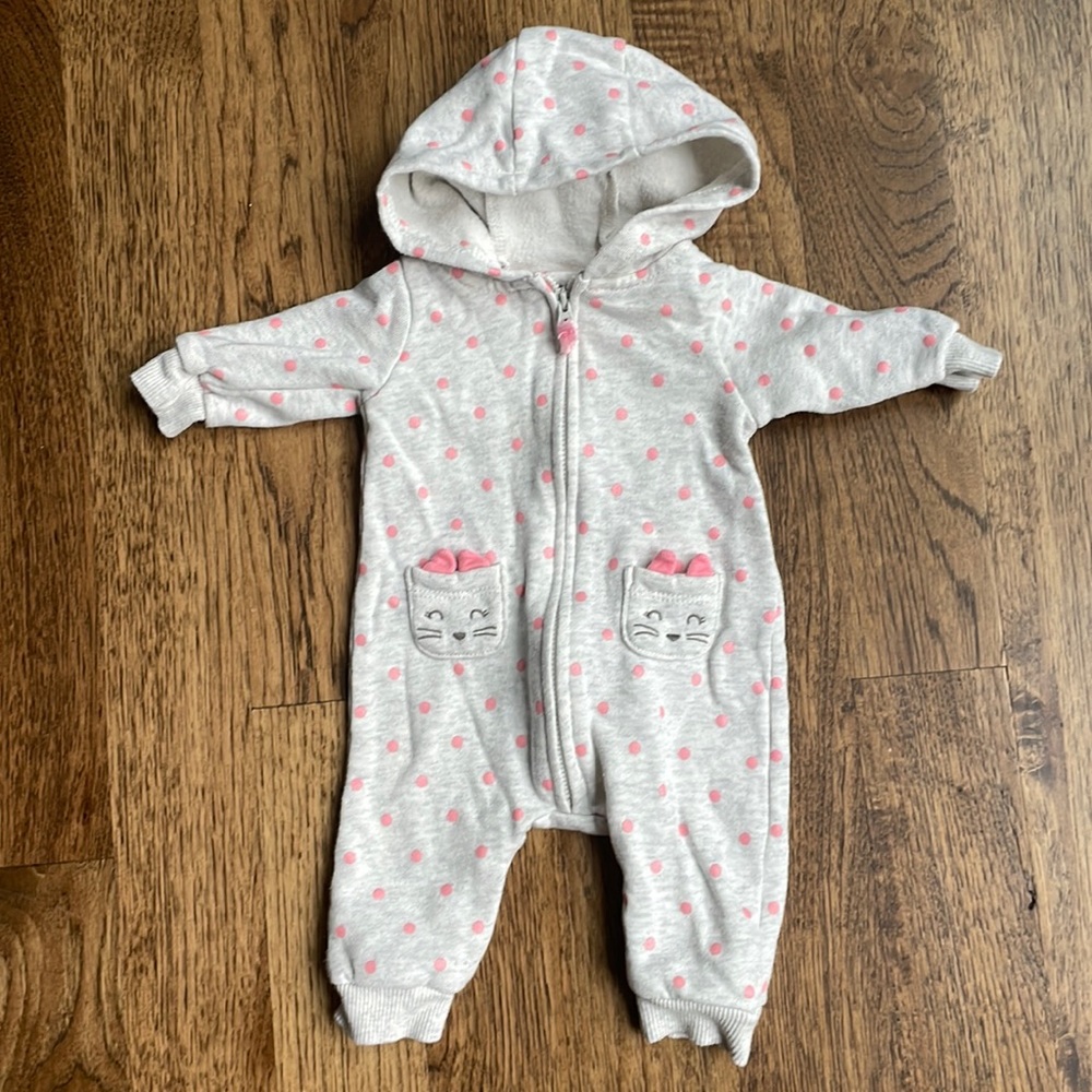Polk-a-dot one piece